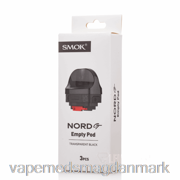 Vape Juice Smok Nord Gt Erstatning Pods Gennemsigtig Sort
